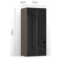 DULAP LEX 100-218-66 B GRI/CZP